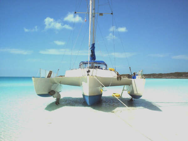 Soft docked in the Bahamas